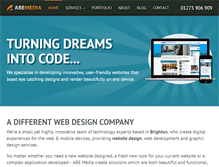 Tablet Screenshot of abemedia.co.uk
